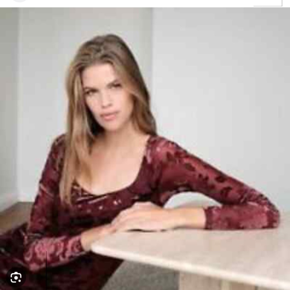 Free People Lotta love velvet shift dress. NWT. Retail 78